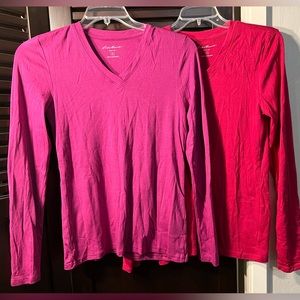 Eddie Bauer Long Sleeve T-Shirts size M